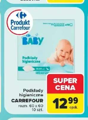 Podkłady higieniczne Carrefour