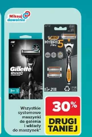 Systemowe maszynki do golenia i wkłady do maszynek do golenia +2 warianty