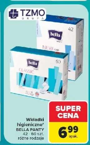 Wkładki higieniczne Bella Panty Classic +1 wariant
