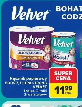 Ręcznik papierowy Velvet Boost! +1 wariant