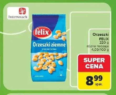Orzeszki ziemne Felix smażone i solone