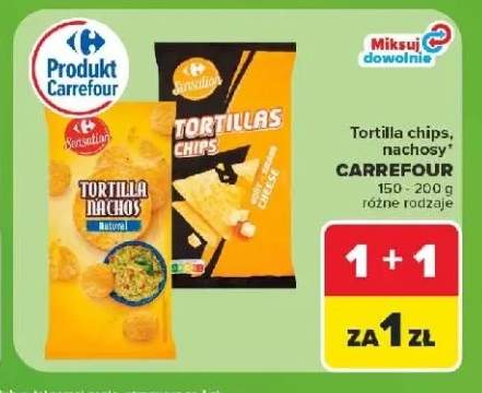 Tortilla nachos Carrefour Sensation Natural +1 wariant