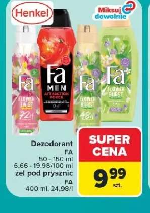 Dezodorant Fa +1 wariant