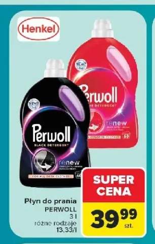 Płyn do prania Perwoll Renew Black +1 wariant