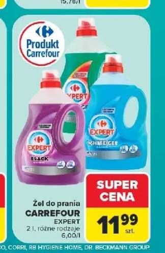 Żel do prania Carrefour Expert Black +1 wariant