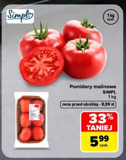 Pomidory malinowe Simpl