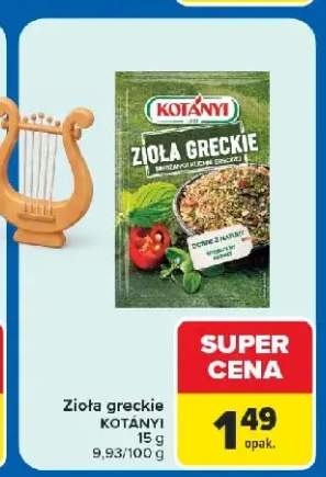 Zioła greckie Kotányi