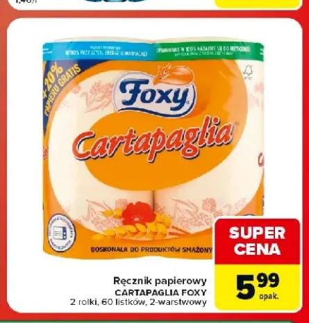 Ręcznik papierowy Cartapaglia Foxy 2-pak