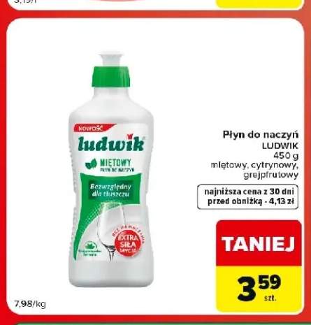Płyn do naczyń grejpfrutowy Ludwik +2 warianty