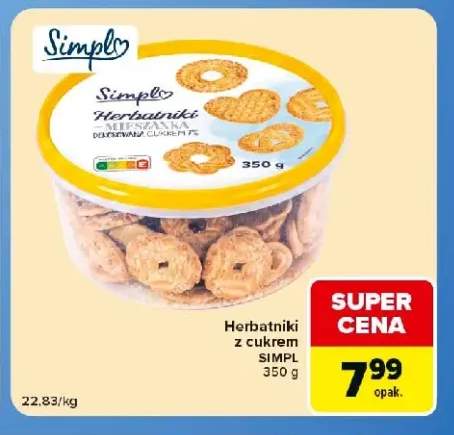 Herbatniki z cukrem Simpl