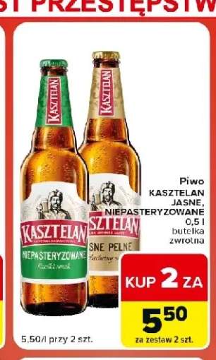 Piwo Kasztelan Niepasteryzowane +1 wariant