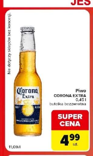 Piwo Corona Extra