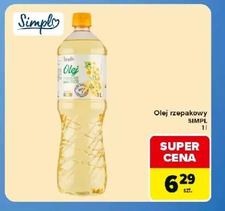Olej rzepakowy Simpl