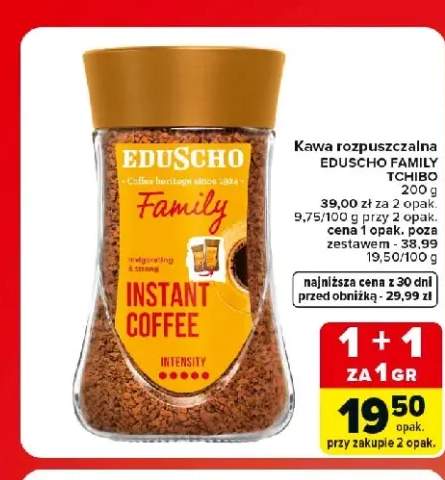 Kawa rozpuszczalna Eduscho Family