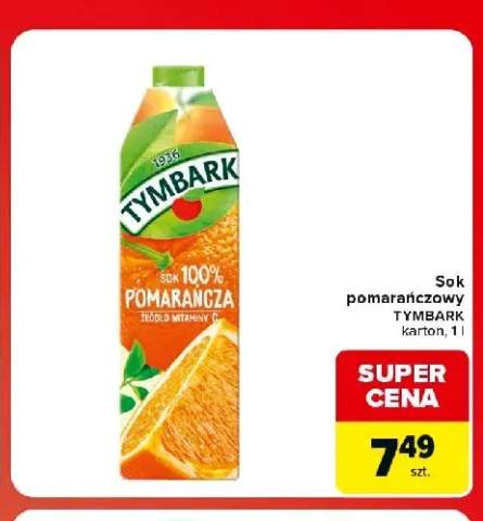 Sok pomarańczowy Tymbark
