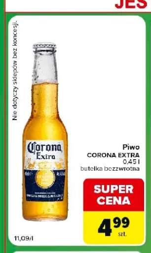 Piwo Corona Extra