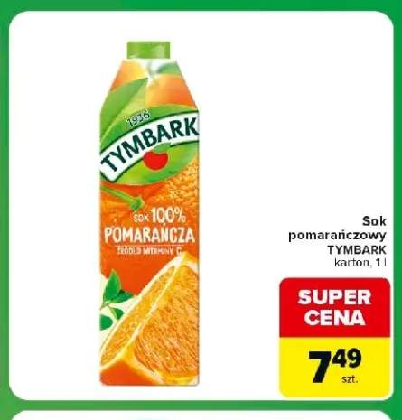 Sok pomarańczowy Tymbark