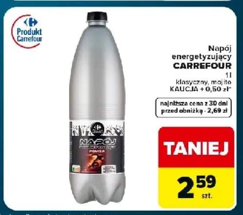 Napój energetyzujący Power klasyczny Carrefour Classic +1 wariant