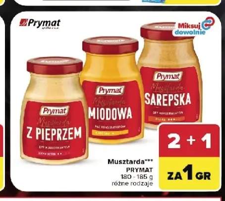 Musztarda sarepska Prymat +2 warianty