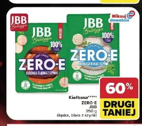 Kiełbasa biała z szynki Zero-E JBB +1 wariant