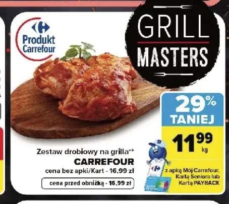 Zestaw drobiowy na grilla Carrefour