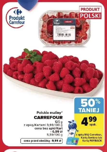 Maliny polskie Carrefour