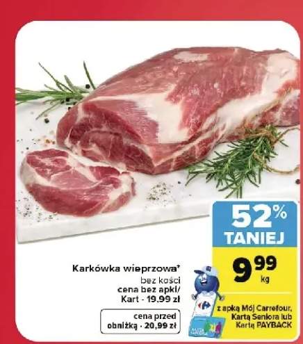 Karkówka wieprzowa bez kości