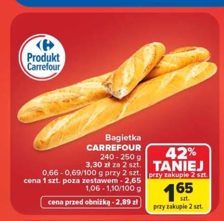 Bagietka Carrefour