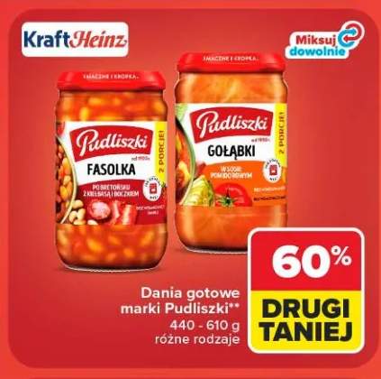 Fasolka po bretońsku z kiełbasą i boczkiem Pudliszki +1 wariant