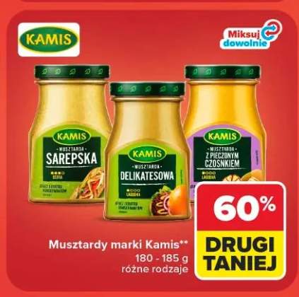 Musztarda Sarepska Kamis +2 warianty