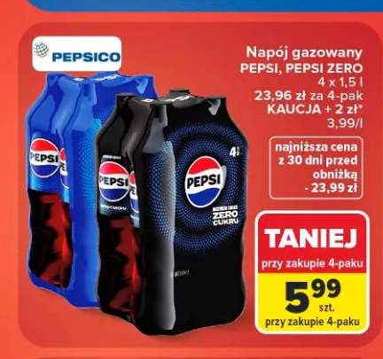 Napój gazowany Pepsi +1 wariant