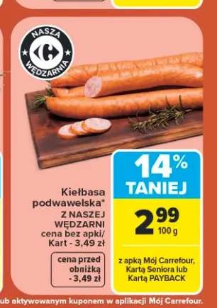 Kiełbasa podwawelska Z Naszej Wędzarni