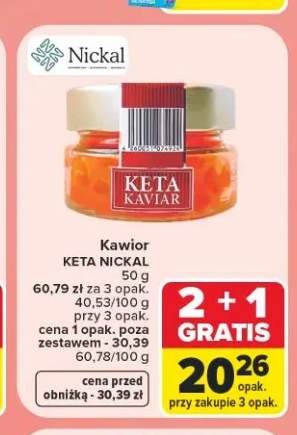 Kawior keta NICKAL