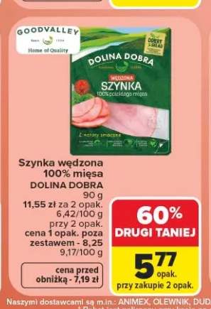 Szynka wędzona Dolina Dobra