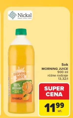 Sok Morning Juice pomarańczowy