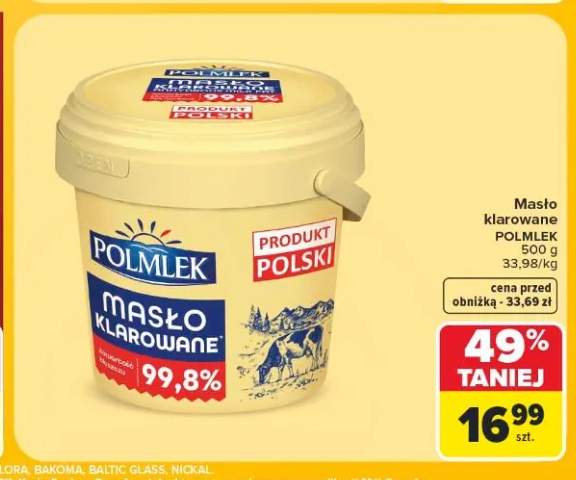Masło klarowane Polmlek