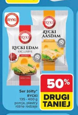 Ser żółty Rycki Edam Exclusive +1 wariant