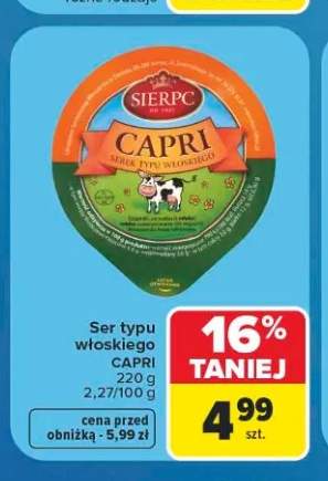 Ser typu włoskiego Capri Sierpc