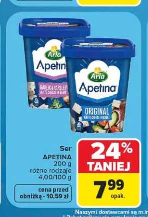 Ser Apetina Garlic & Parsley Arla +1 wariant