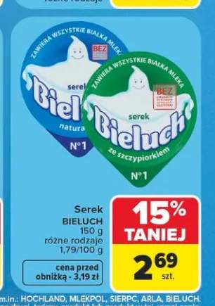 Serek Bieluch ze szczypiorkiem +1 wariant