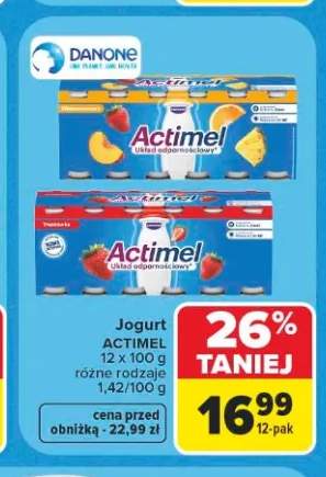 Jogurt Actimel 12-pak 100 g