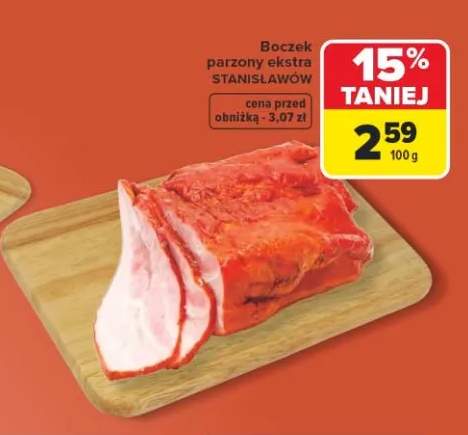 Boczek parzony ekstra Stanisławów