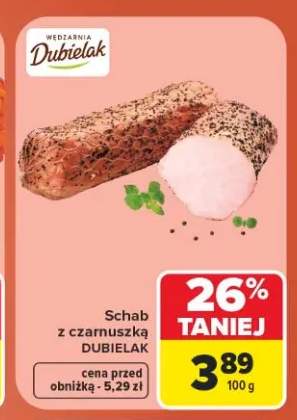 Schab z czarnuszką Dubielak