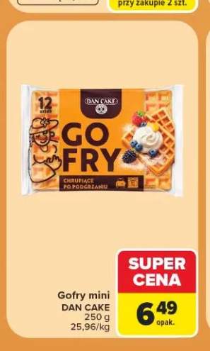 Gofry mini Dan Cake