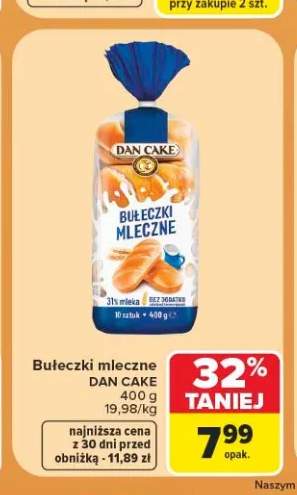 Bułeczki mleczne Dan Cake