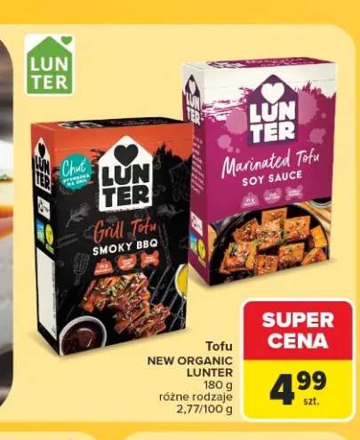 Tofu grillowane Smoky BBQ Lunter +1 wariant