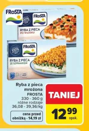 Ryba z pieca po włosku Frosta +1 wariant