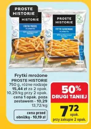 Frytki proste do piekarnika Proste Historie +1 wariant