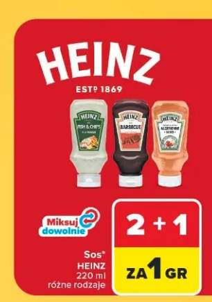 Sos Fish & Chips Heinz +2 warianty