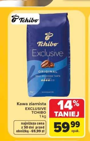 Kawa ziarnista Tchibo Exclusive Original